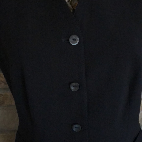 TOMBOLINI BLACK VEST, Made in Italy 🌸 - Picture 2 of 9